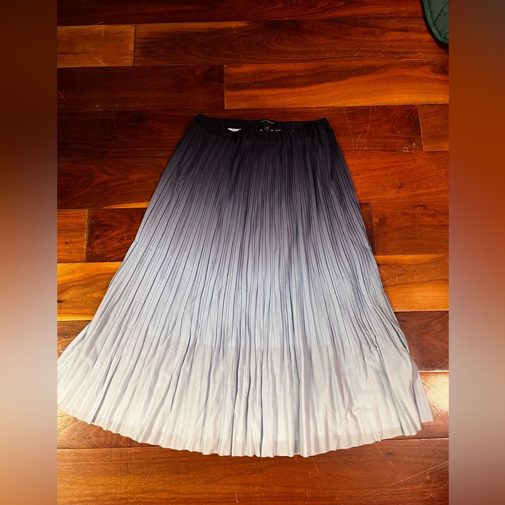 NWT Banana Republic Blue Gradient A-Line Skirt